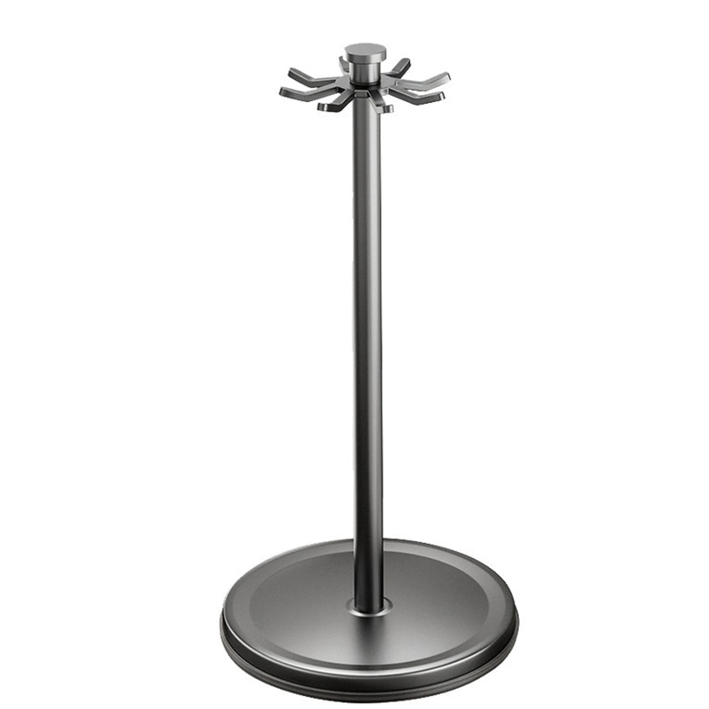Rotating Kitchen Utensil Stand — 8-Hook Countertop Organizer for Cooking Tools