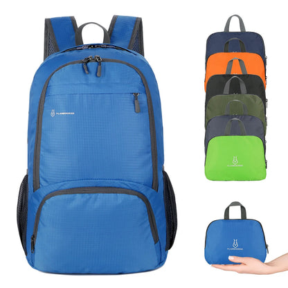 Lightweight Foldable Backpack - Waterproof Packable Daypack for Men & Women, Outdoor Travel, Hiking, Cycling & Camping Shoulder Bag