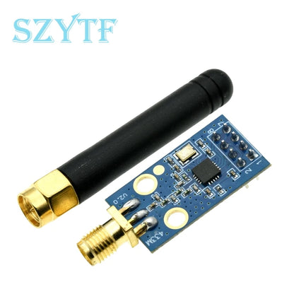 CC1101 433MHz Wireless Transceiver Module with SMA Antenna – Compatible with Arduino Projects