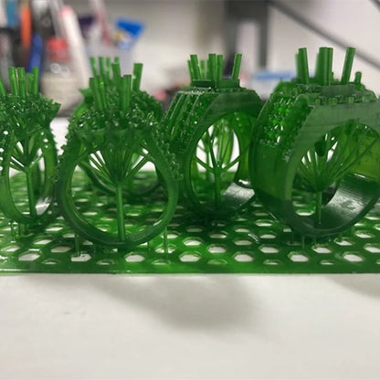 High Wax Resin for Jewelry Casting – 90% Wax Content UV Cure Resin for LCD/DLP 3D Printing with Smooth Casting Finish