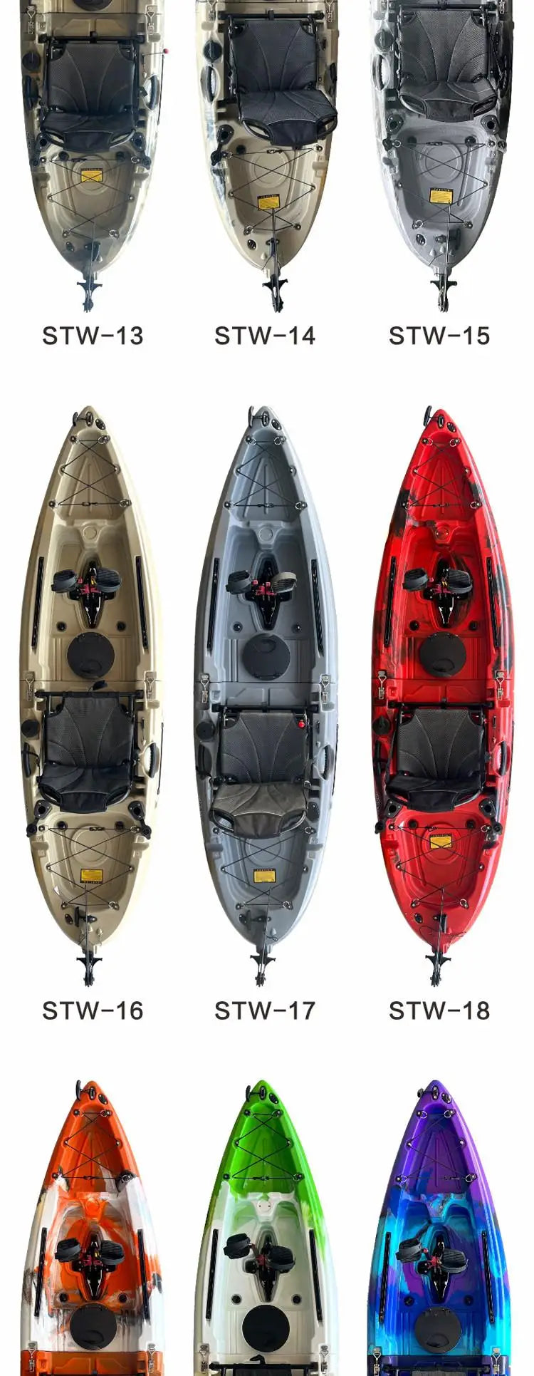 Modular Electric & Pedal-Driven Kayak – Portable Detachable Canoe, Lightweight Inflatable Folding Boat for Fishing & Adventure