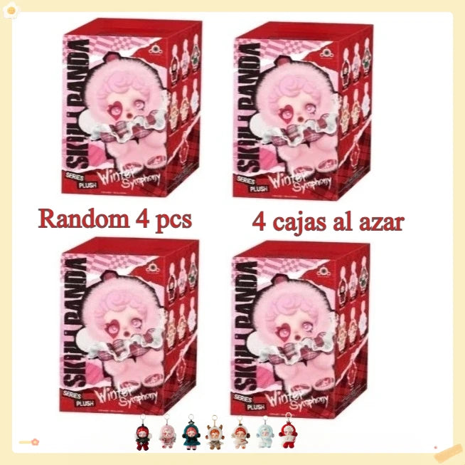 Skullpanda Winter Music Series Plush Blind Box – Cute Keychain Pendant Toy Gift