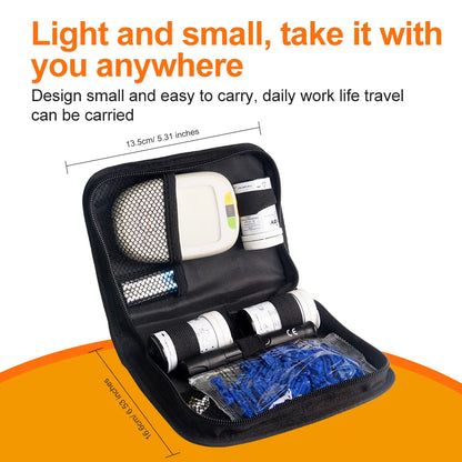 Glucose, Ketone & Uric Acid Meter Kit - Diabetes and Ketosis Testing with 150 Test Strips, Lancets and Lancing Device