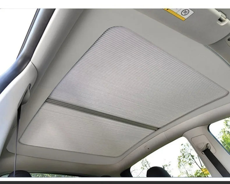 Magnetic Sunshade for Tesla Model Y 2022–2024 – Front & Rear Glass Roof Skylight Sunroof Accessory