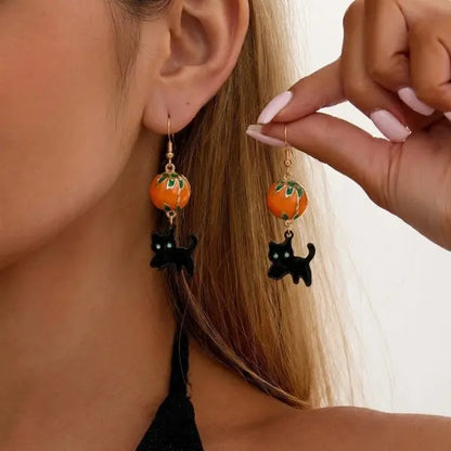 Funny Fly Stud Earrings - Realistic Insect Halloween & Party Jewelry for Women