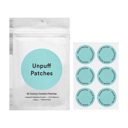 60PCS Unpuff Patches - Breathable Daily Body Care Stickers for Digestive Comfort and Wellness Support