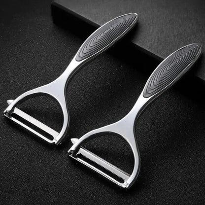 Stainless Steel Vegetable Peeler - Multi-Function Potato, Carrot & Fruit Peeler Kitchen Tool