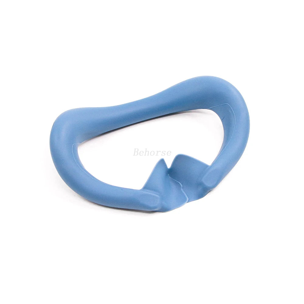 Silicone VR Face Mask for Meta Quest 3 — Sweatproof, Lightproof Facial Interface Cushion, VR Accessories