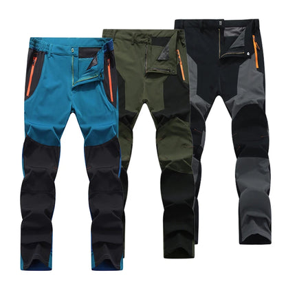 TRVLWEGO Men’s Summer Quick-Dry Waterproof Hiking Pants – Outdoor Trekking, Camping & Fishing Trousers