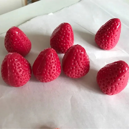 Raspberry & Strawberry Silicone Mousse Mold — Chocolate, Fondant & Dessert Baking Tool for Home & Bakery