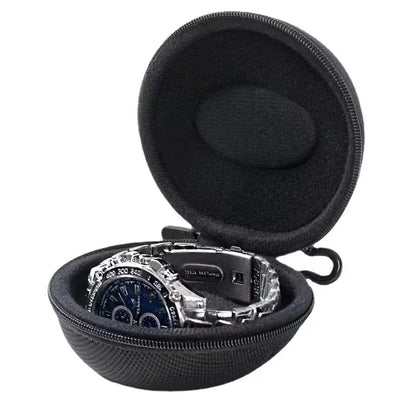 Portable EVA Watch Travel Case – Waterproof Organizer for Smartwatches & Watch Storage with Zippered Closure