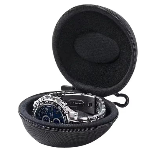 Portable EVA Watch Travel Case – Waterproof Organizer for Smartwatches & Watch Storage with Zippered Closure