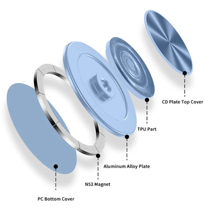 Socket Magnetic Phone Ring Grip - Strong Magnet Holder for iPhone 15, 14, 13, 12 Series, Foldable Phone Stand
