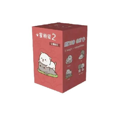 Kawaii Mitao Cat Season 2 Lucky Cat Blind Box - Cute Cartoon Collectible Figures for Home Decor, Holidays, and Gifts