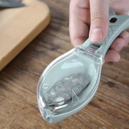 Efficient Fish Scale Remover - 1PC Fish Skin Brush for Easy Scale Scraping and Cleaning, a Must-Have Kitchen Tool
