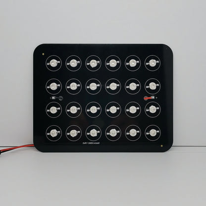 24W Royal Blue LED PCB Light - 450nm-455nm DIY Lamp for Plant Aquarium Lighting