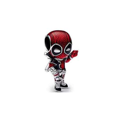 Deadpool & Wolverine Jewelry Findings - Loki Avengers Charms for Pandora Bracelet, DIY Ladies Jewelry Gift
