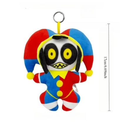 Amazing Digital Circus Maid Jax Plush Doll - Magical Rabbit Clown Cartoon Collectible for Fans, Home Decor & Gifts