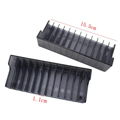Data Frog 2-Pack Game Card & Disk Storage Stand for Nintendo Switch – Holds 24 Game Cartridges or Discs