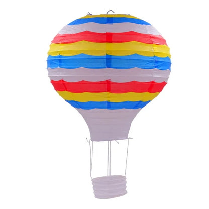 25cm-40cm Hot Air Balloon Chinese Lanterns: Paper Lanterns for Christmas, Wedding, and Halloween Decorations - Outdoor Birthday Party Lights