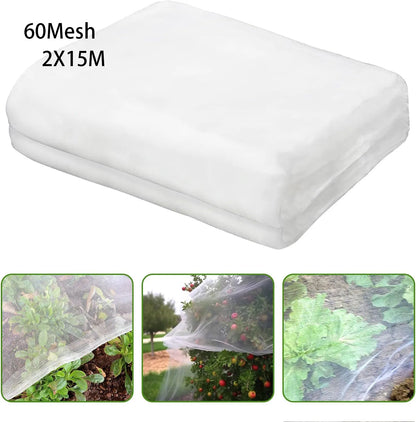 Garden Plant Insect Protection Net – Anti-Bird & Pest Control Cover for Vegetables, Fruits, and Greenhouse Use