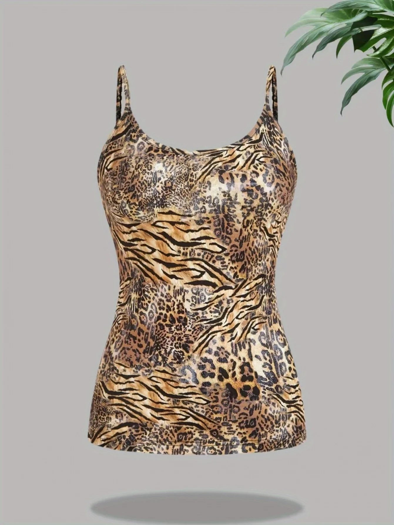 Women’s Slim Strap Tank Top – Breathable Summer Sleeveless Casual Top