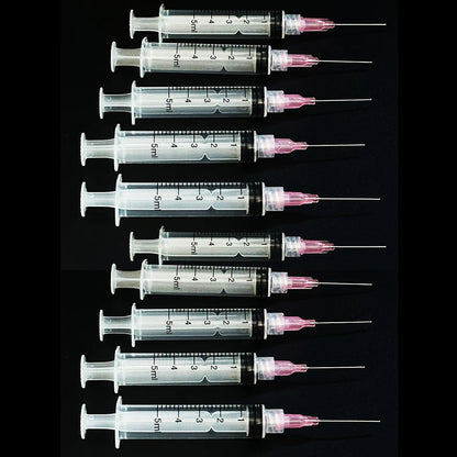 5ML Premium Fountain Pen Ink Filling Syringe - Blunt Needle Tip Refill Tool for Fountain Pens