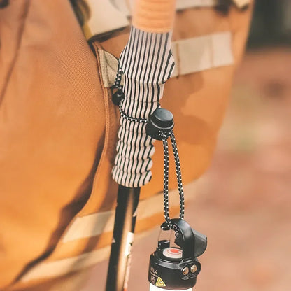 1/2PC Adjustable Elastic Rope — Backpack & Trekking Pole Holder for Hiking, Camping & Mountaineering