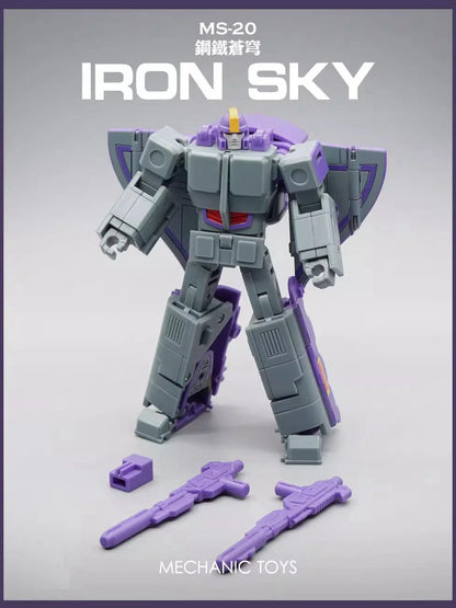MFT HS-03 Soundwave Action Figure - Mini G1 Transformation Robot Toy With Laserbeak Collectible Gift