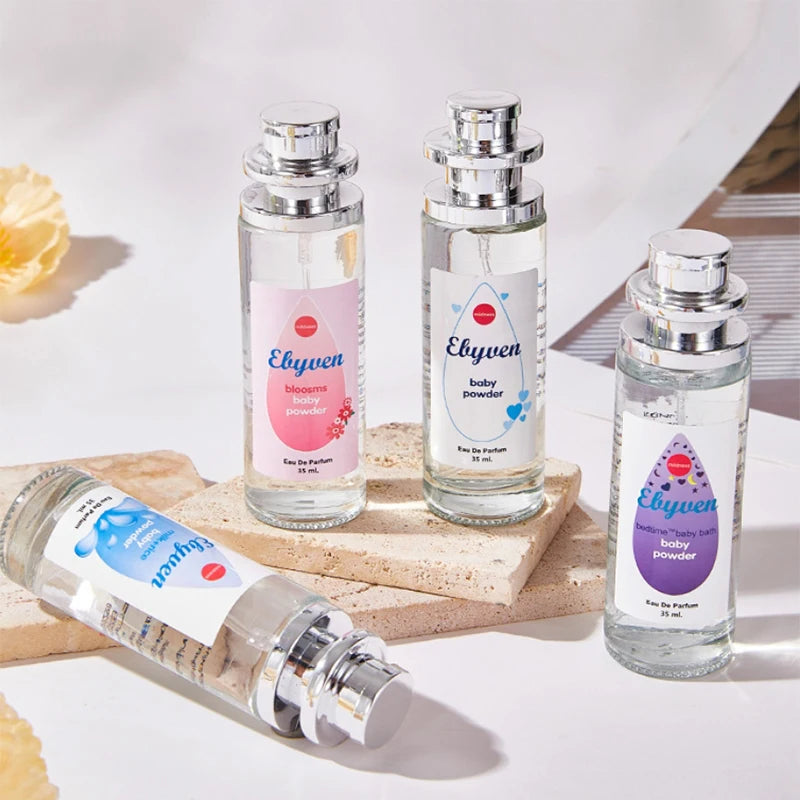 Milk Rice Baby Powder Eau de Parfum 35ml – Long-Lasting Bloom Bedtime Scent, High-Quality Portable Perfume by Israel Tower