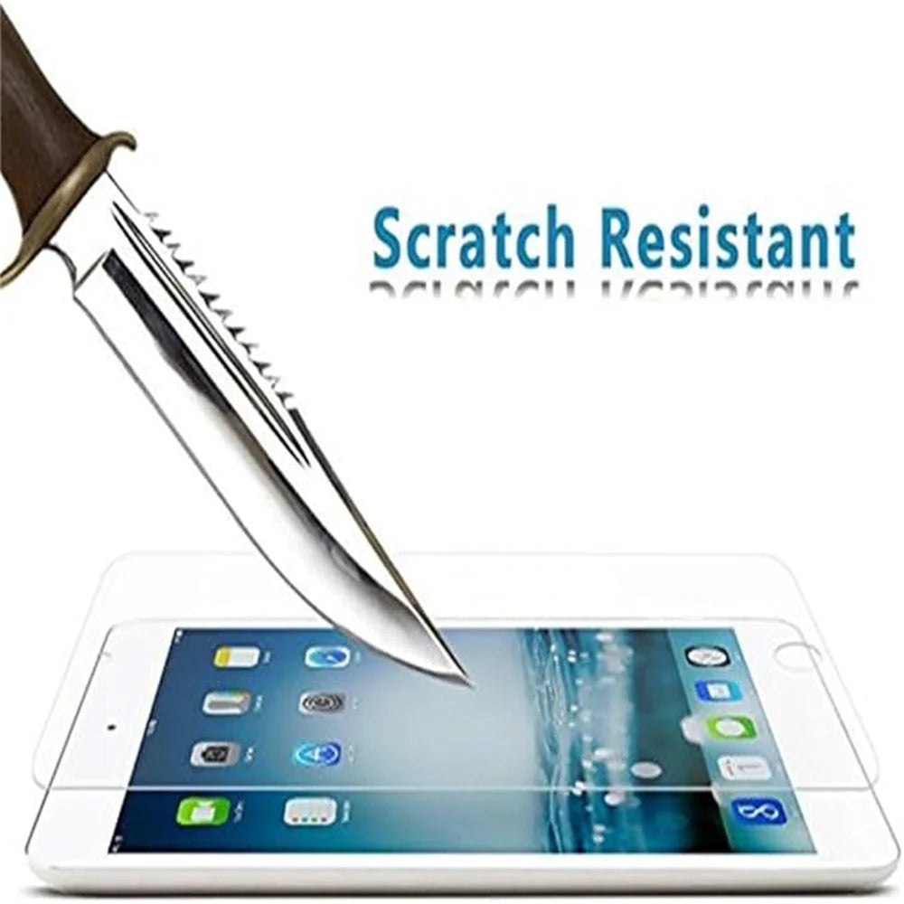 Tempered Glass Screen Protector for iPad - Compatible with iPad 5th–10th Gen, Air, Mini & Pro 11" Models