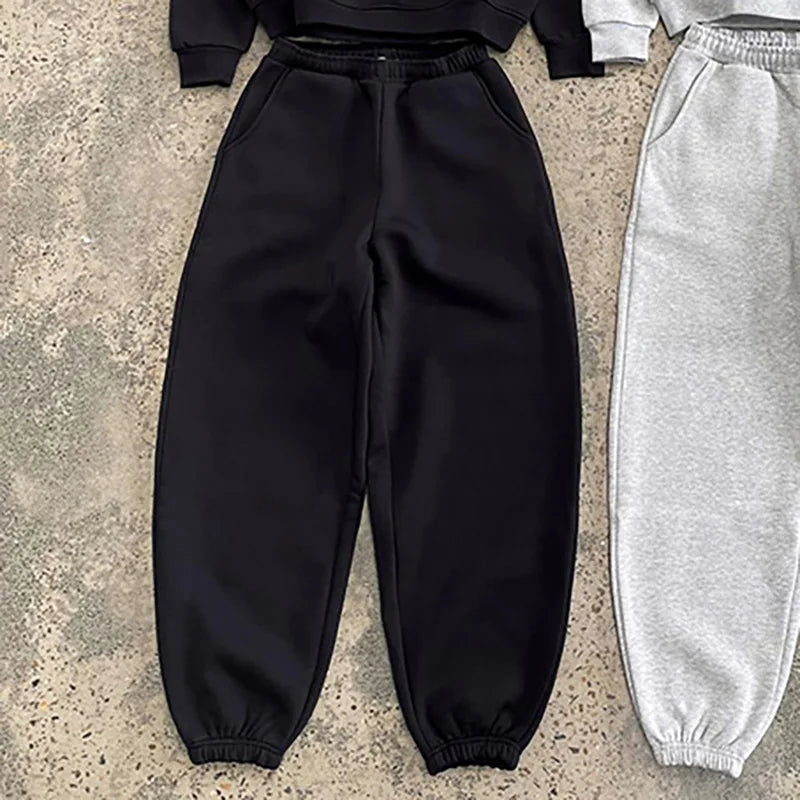 Casual Y2K Zip-Up Hoodie – Faux Fur Collar Harajuku Streetwear Rock Goth Punk EMO Sweatshirt Jacket