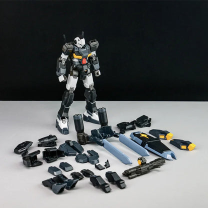 RX-81 G-Line HG 1/144 Black Mech Model Kit – Assembly Action Figure Toy & Desktop Decoration