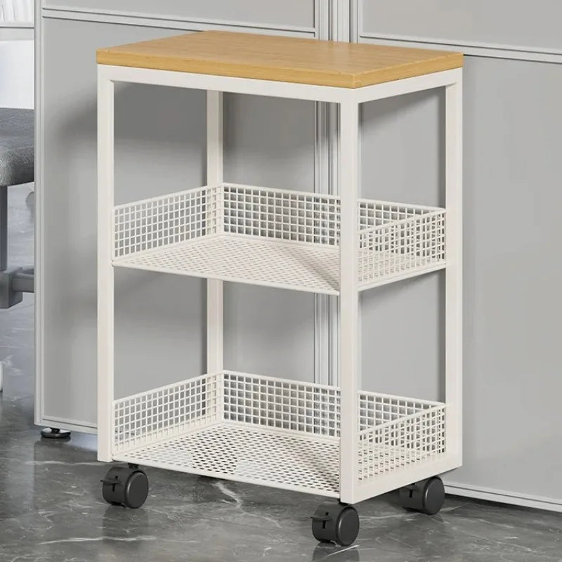 Freestanding Multi-Layer Printer Storage Stand – Desktop Copier Organizer Shelf & Office File Rack Display Cabinet