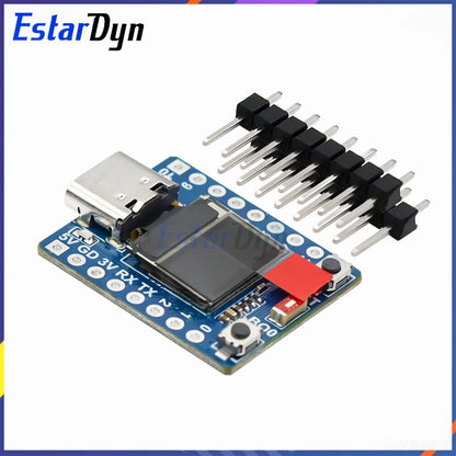 ESP32-C3 SuperMini Development Board with 0.42-Inch OLED - WiFi Bluetooth Module with Ceramic Antenna for DIY Projects
