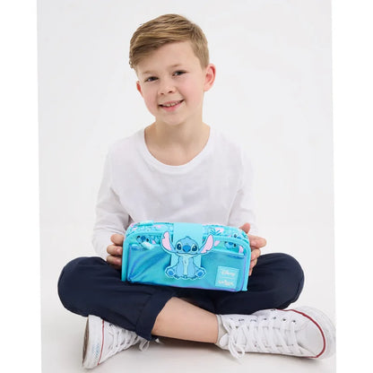 7PCS Genuine Australia Stitch Kawaii Set — Children’s School Backpack, Lunch Bag & Water Cup, Double Shoulder Bag for Girls, Gift Set