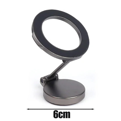 Strong Magnetic Cell Phone Holder - 360° Swivel Adjustable Magsafe Back Sticker for iPhone 16, Samsung, Xiaomi, Universal