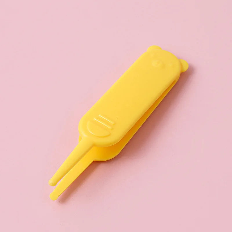 Baby Nose and Ear Cleaning Tweezers - Gentle Nasal Booger Remover and Newborn Care Tool