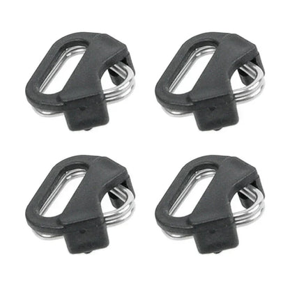 4PCS Camera Strap Belt Hooks - Triangle Split Ring Buckle Replacements for Fujifilm, Olympus & Pentax Cameras