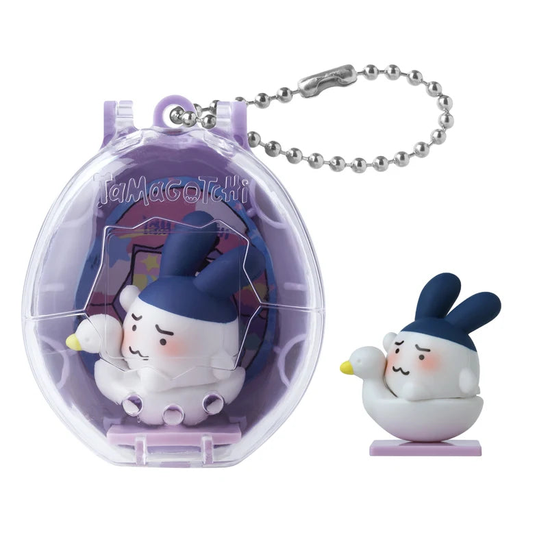 Bandai Tamagotchi Collectible Blind Box - V1–V4 and Paradise Mini Figure Pendants, Cute Bean Dolls and Character Toys