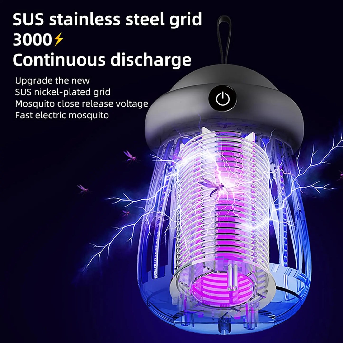 Cordless LED Camping Light - Waterproof Outdoor & Indoor Portable Lamp for Travel, Hiking & Picnic