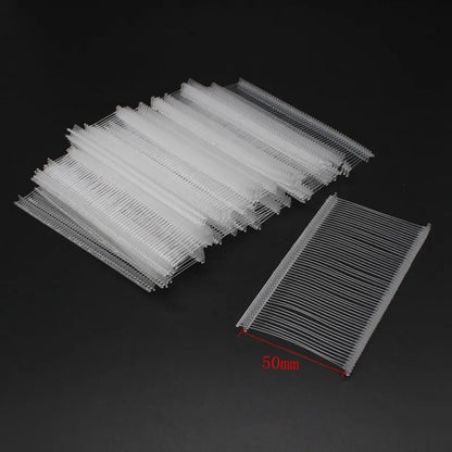 1000pcs Tagging Gun Barbs — 10/15/20/35/50/75mm Plastic Tag Pins Fasteners