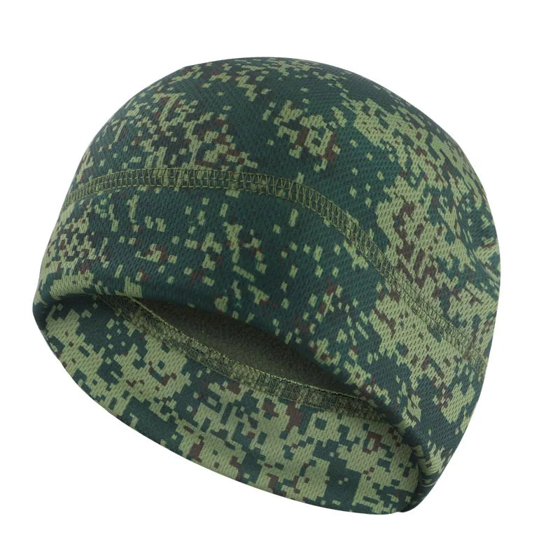 Men & Women Winter Fleece Watch Cap — Windproof Tactical Beanie for Hiking, Hunting & Outdoor Use