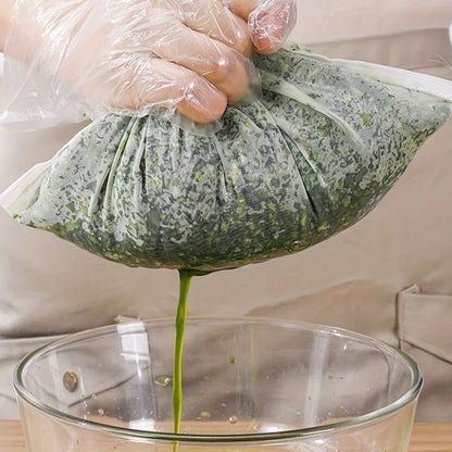 Reusable Kitchen Filter Mesh Bags — Food-Grade Soy Milk and Juice Strainer Bags for Home Brewing