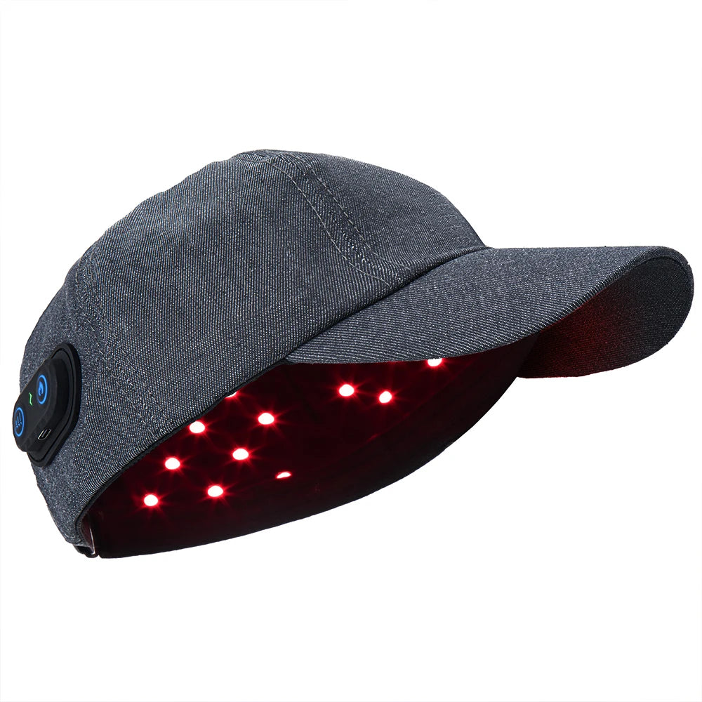 Infrared LED Hair Growth Cap – 660nm & 850nm Red Light Therapy for Hair Regrowth & Scalp Care