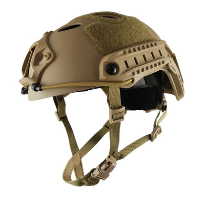 FAST Tactical Airsoft Helmet – Thickened ABS MH Helmet for Outdoor CS, PJ Air Gun Shooting Protective Gear