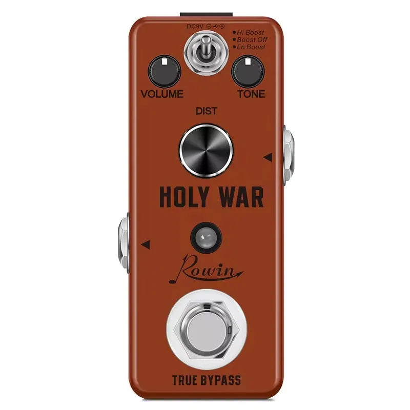 Rowin Guitar Effects Pedal – Noise Gate, Delay, Chorus, Vibrato, Phaser, Flanger, Booster, EQ, Fuzz, Metal, Distortion, and Blues Drive