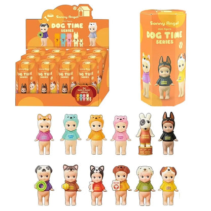 75-Style Kawaii Sonny Angel Mini Figure Blind Box – Dreaming Dogtime Collectible Doll for Kids & Fans