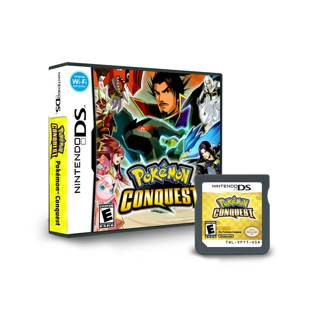 DS R4 Game Card — Pokémon Gold, Heart, Silver, Soul, Platinum English Version for DS, 3DS, NDSi & NDS Lite