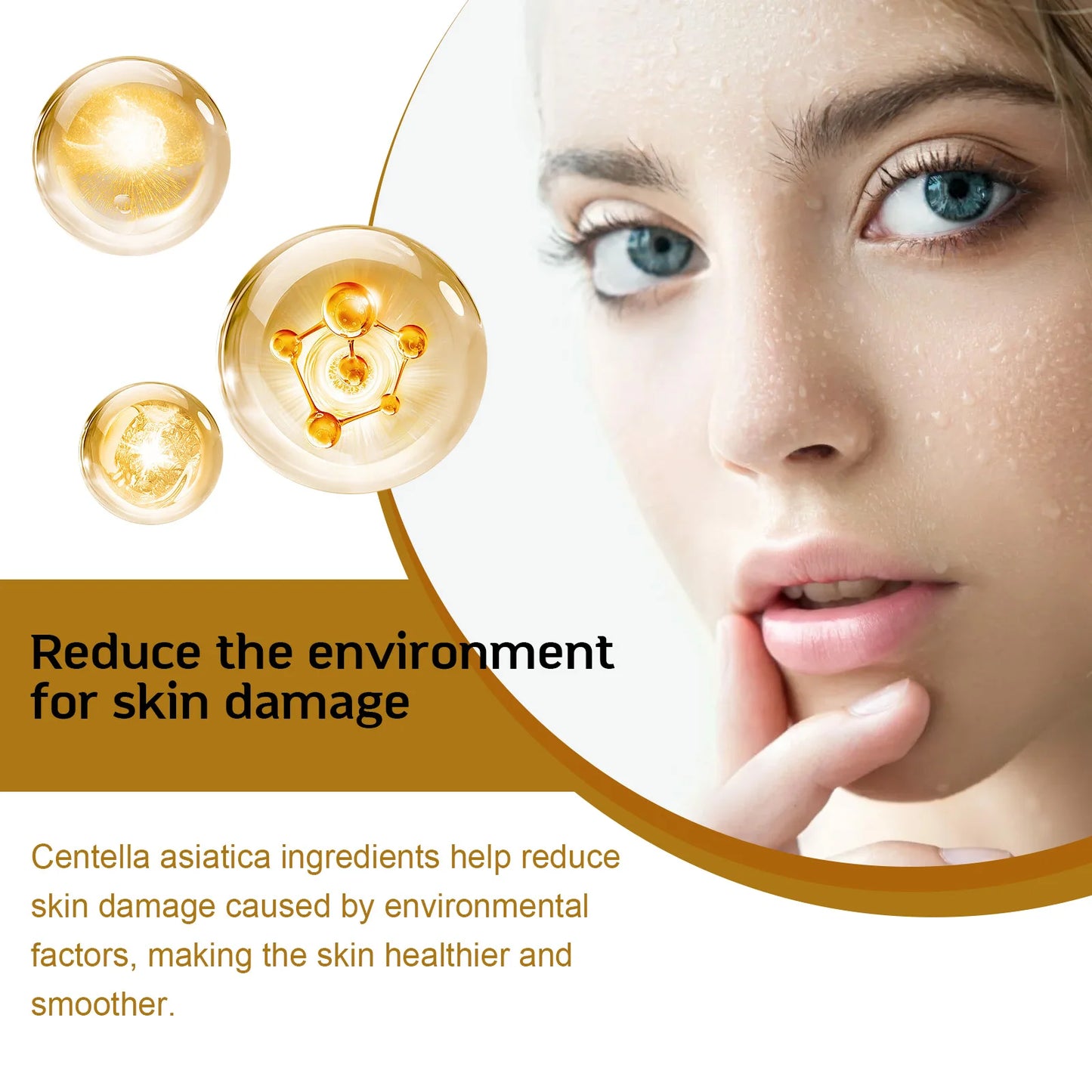 Centella Serum Face Essence – Moisturizing, Brightening & Rejuvenating, Smooths Dry Skin with Hyaluronic Acid Skincare